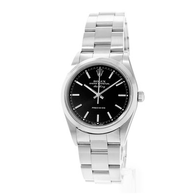 Rolex Air King 34 14000 Black Dial 34