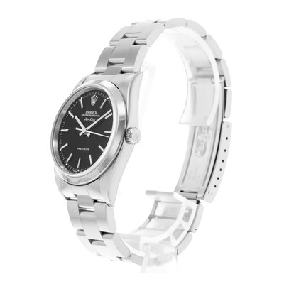 Rolex Air King 34 14000 Black Dial 34