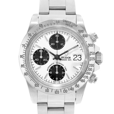 Tudor Oysterdate Big Block 79180 White Dial 40