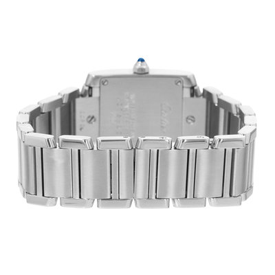 Cartier Tank Francaise W51008Q3 2384 Silver Dial 20x25