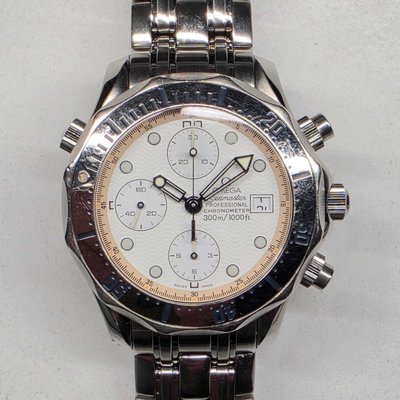 Omega Seamaster Diver 300 M 2598.20.00 White Dial 42