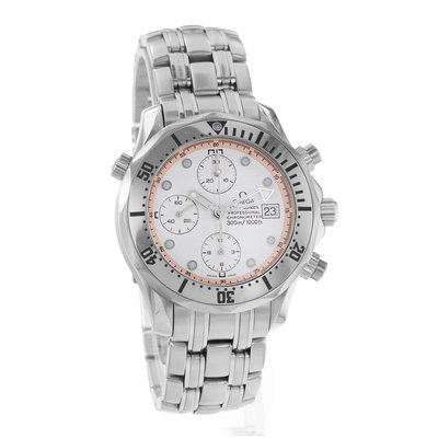 Omega Seamaster Diver 300 M 2598.20.00 White Dial 42