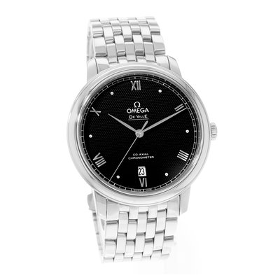 Omega De Ville Prestige 424.10.40.20.01.002 Black Dial 40