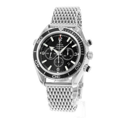 Omega Seamaster Planet Ocean Chronograph 2210.52.00 Black Dial 46