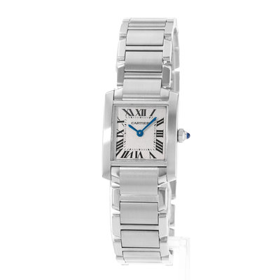 Cartier Tank Francaise W51008Q3 2384 Silver Dial 20