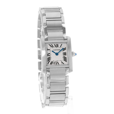 Cartier Tank Francaise W51008Q3 2384 Silver Dial 20