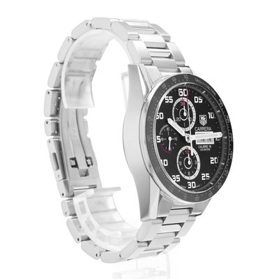 TAG Heuer Carrera Calibre 16 CV2A1R.BA0799 Black Dial 43
