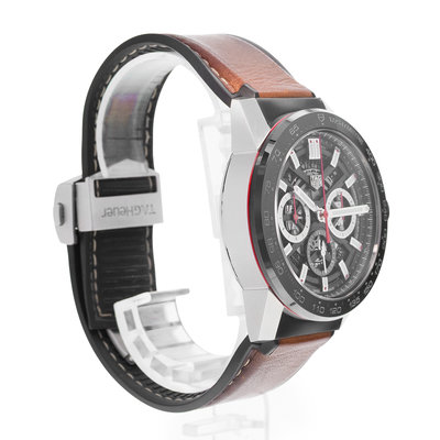 TAG Heuer Carrera CBG2A10.FT6169 Transparent Dial 45