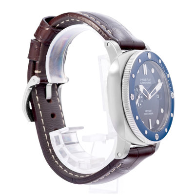 Panerai Submersible PAM 01289 Blue Dial 44