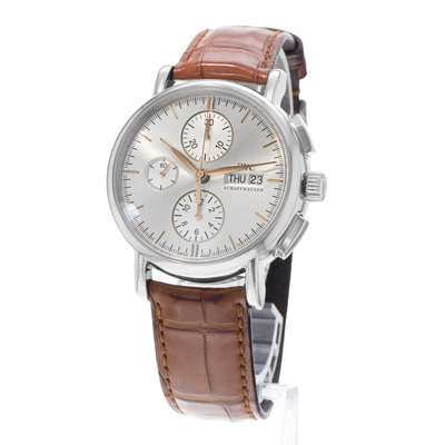 IWC Portofino Chronograph IW378302 Silver Dial 41