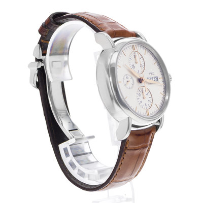 IWC Portofino Chronograph IW378302 Silver Dial 41