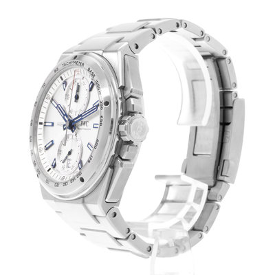 IWC Ingenieur Chronograph Racer IW378510  Silver Dial 45