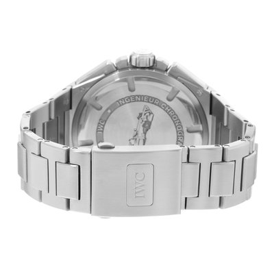 IWC Ingenieur Chronograph Racer IW378510  Silver Dial 45