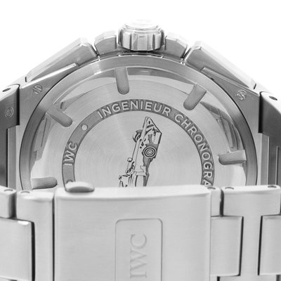 IWC Ingenieur Chronograph Racer IW378510  Silver Dial 45
