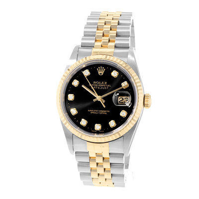 Rolex Datejust 36 16233 Black Dial 36