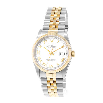 Rolex Datejust 36 16233 White Dial 36