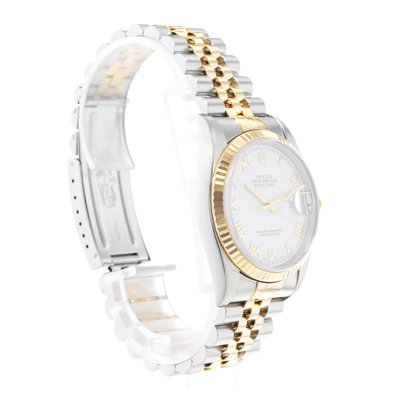Rolex Datejust 36 16233 White Dial 36