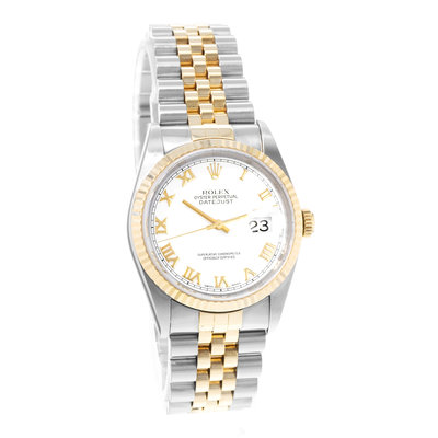 Rolex Datejust 36 16233 White Dial 36