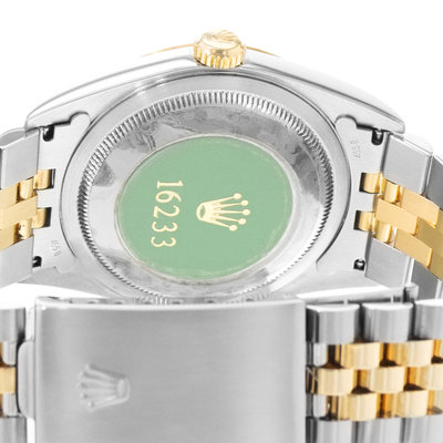 Rolex Datejust 36 16233 White Dial 36