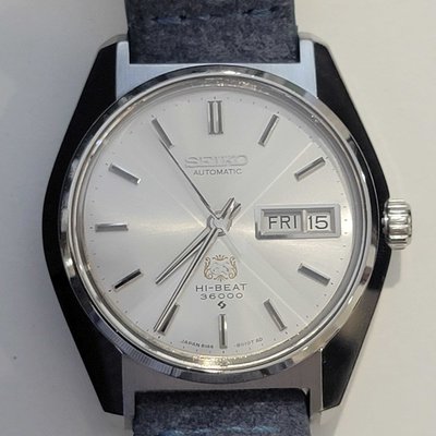 Grand Seiko Arabesque 6146-8010 Silver Dial 36