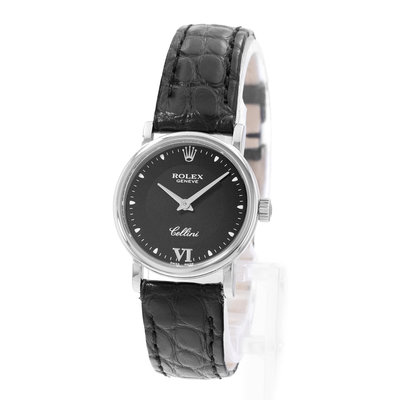 Rolex Cellini 6110 Black Dial 25
