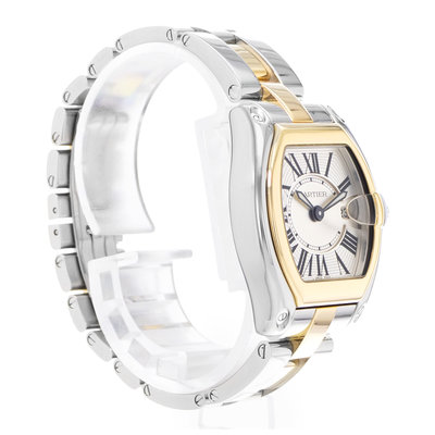 Cartier Roadster W62026Y4 2675 Silver Dial 30x36