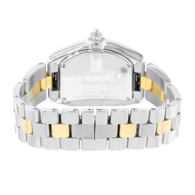 Cartier Roadster W62026Y4 2675 Silver Dial 30x36