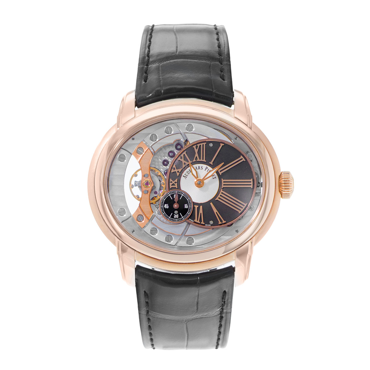 Audemars Piguet Millenary 4101 15350OR.OO.D093CR.01 Silver Dial 47