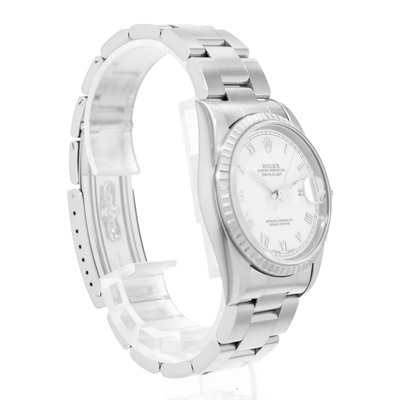 Rolex Datejust 36 16220 White Dial 36