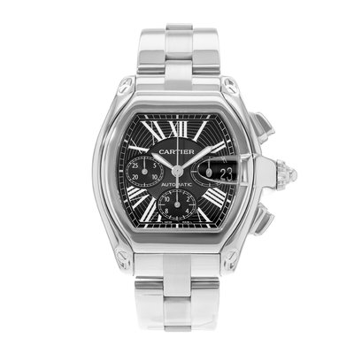 Cartier Roadster W62020X6 2618 Black Dial 43