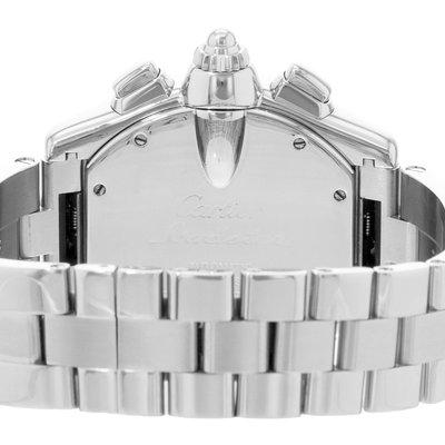 Cartier Roadster W62020X6 2618 Black Dial 43