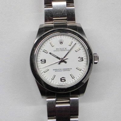 Rolex Oyster Perpetual 31 177200 White Dial 31