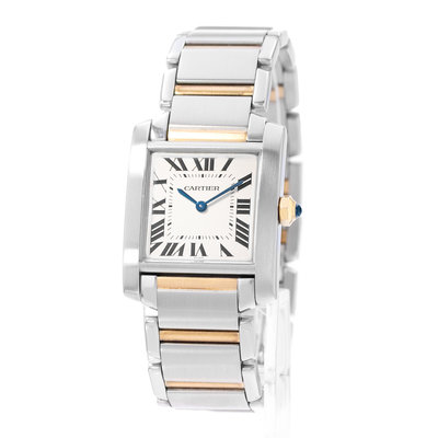 Cartier Tank Francaise W51006Q4 2301 Silver Dial 25