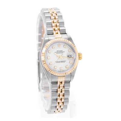 Rolex Datejust 26 79173 White Dial 26