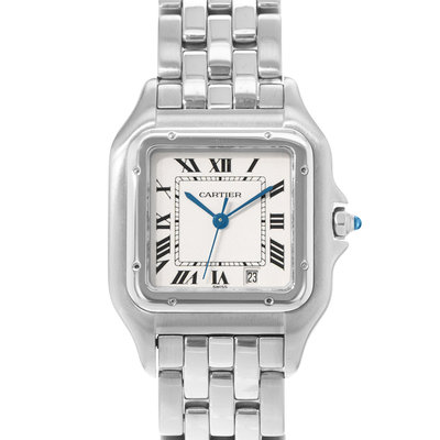Cartier Panthere W25054P5 1310 Silver Dial 27x36