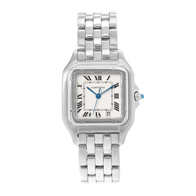 Cartier Panthere W25054P5 1310 Silver Dial 27x36