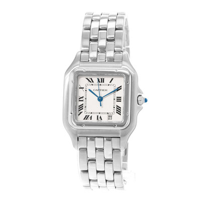 Cartier Panthere W25054P5 1310 Silver Dial 27x36