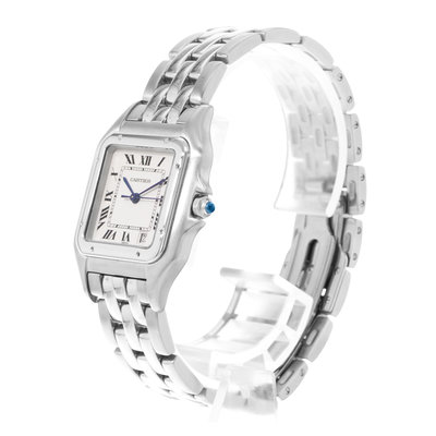 Cartier Panthere W25054P5 1310 Silver Dial 27x36