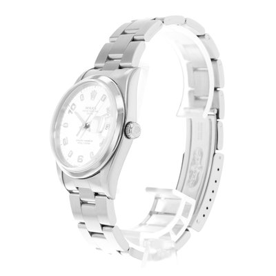 Rolex Oyster Perpetual 34 15200 White Dial 34