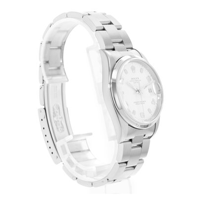 Rolex Oyster Perpetual 34 15200 White Dial 34