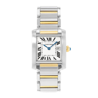 Cartier Tank Francaise W51012Q4 2465 Silver Dial 25