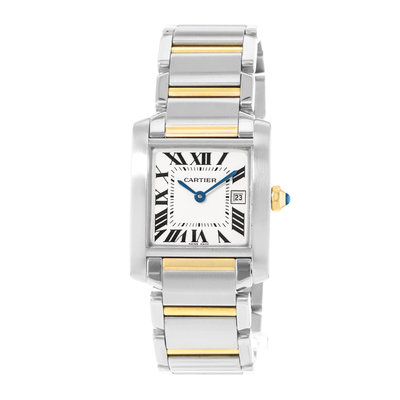 Cartier Tank Francaise W51012Q4 2465 Silver Dial 25