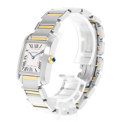 Cartier Tank Francaise W51012Q4 2465 Silver Dial 25