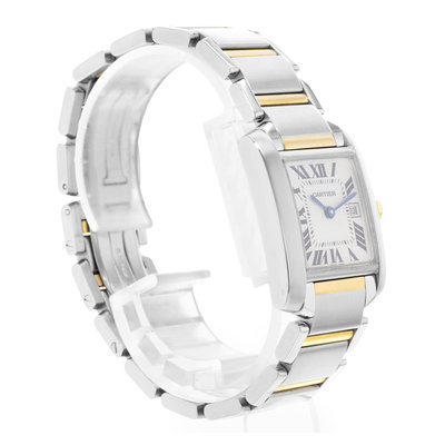 Cartier Tank Francaise W51012Q4 2465 Silver Dial 25