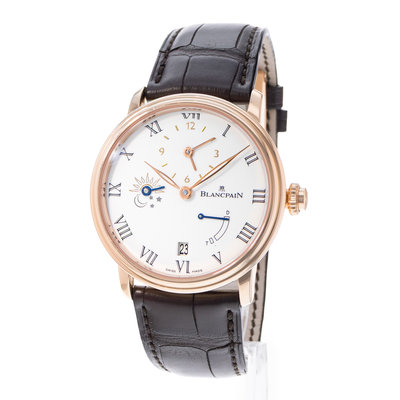 Blancpain Villeret 6661-3631-55B White Dial 42