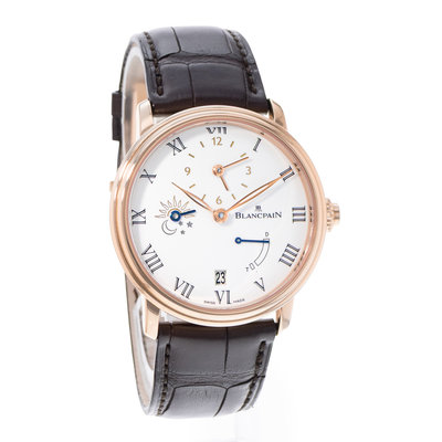 Blancpain Villeret 6661-3631-55B White Dial 42