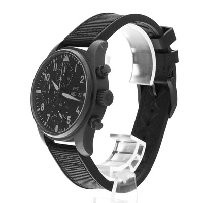 IWC Chronograph Top Gun IW388106 Black Dial 41