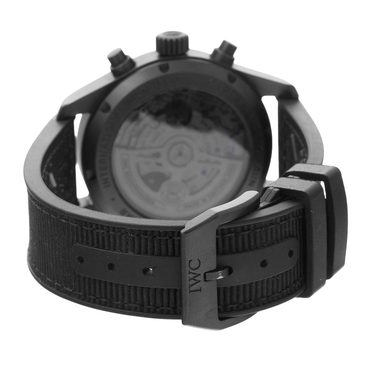 IWC Chronograph Top Gun IW388106 Black Dial 41