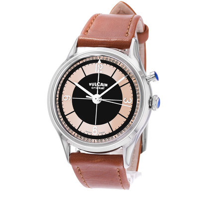 Vulcain The Rake Style Moderne 100168A43.BAC207 Black Dial 39