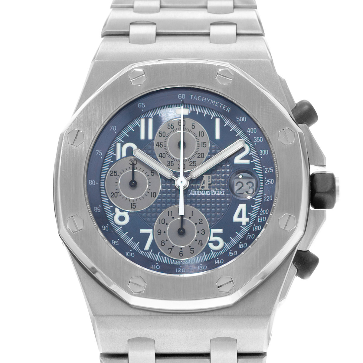 Audemars Piguet Royal Oak Offshore Chronograph 25721TI.OO.1000TI.02 Blue Dial 42